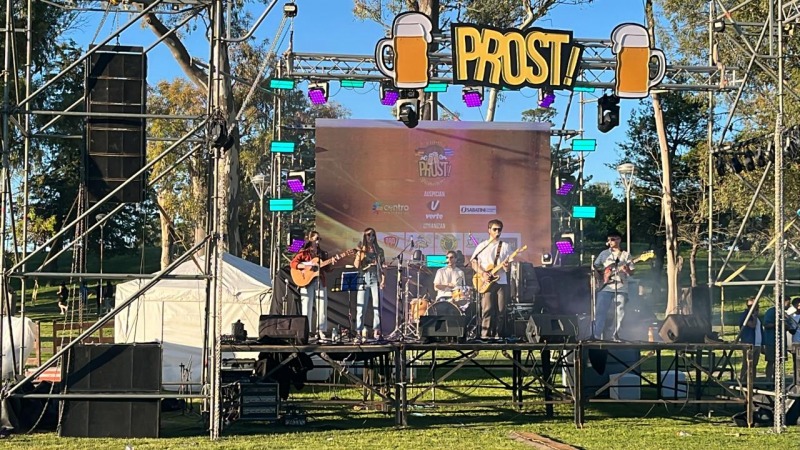 Empez la fiesta del Prost! en el Parque Eseverri